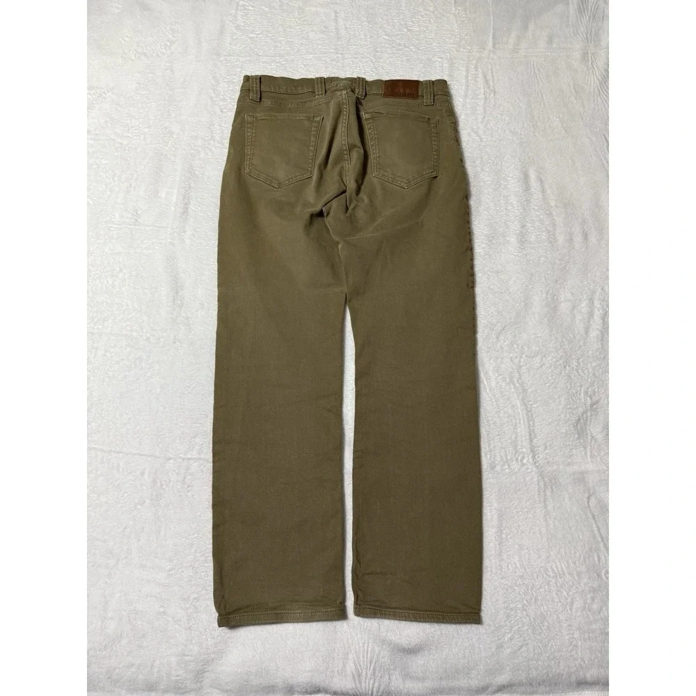 Tecovas Jeans Mens 32x28‎ Faded Green Straight Five-Pocket Comfort Denim